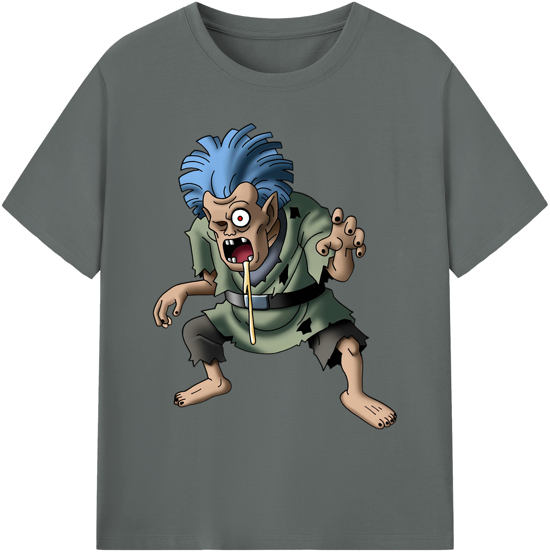 （画像用） ドラゴンクエスト Doragon Kuesuto Dragon Quest 綿100％ メンズ半袖Tシャツ｜肌触りやわらか＆通気性